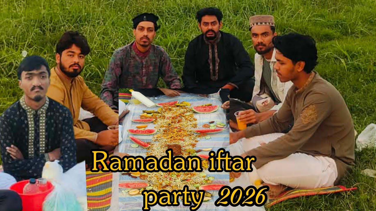 Ramadan Kareem iFtar party 🥳#minivlog #food #nature #vlog 