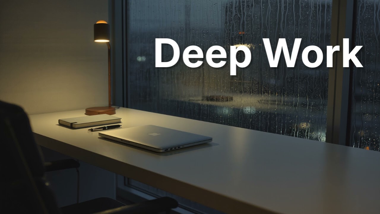 Rainy Night LoFi 🌧️ Deep Work Beats | Flow State Music for Productivity
