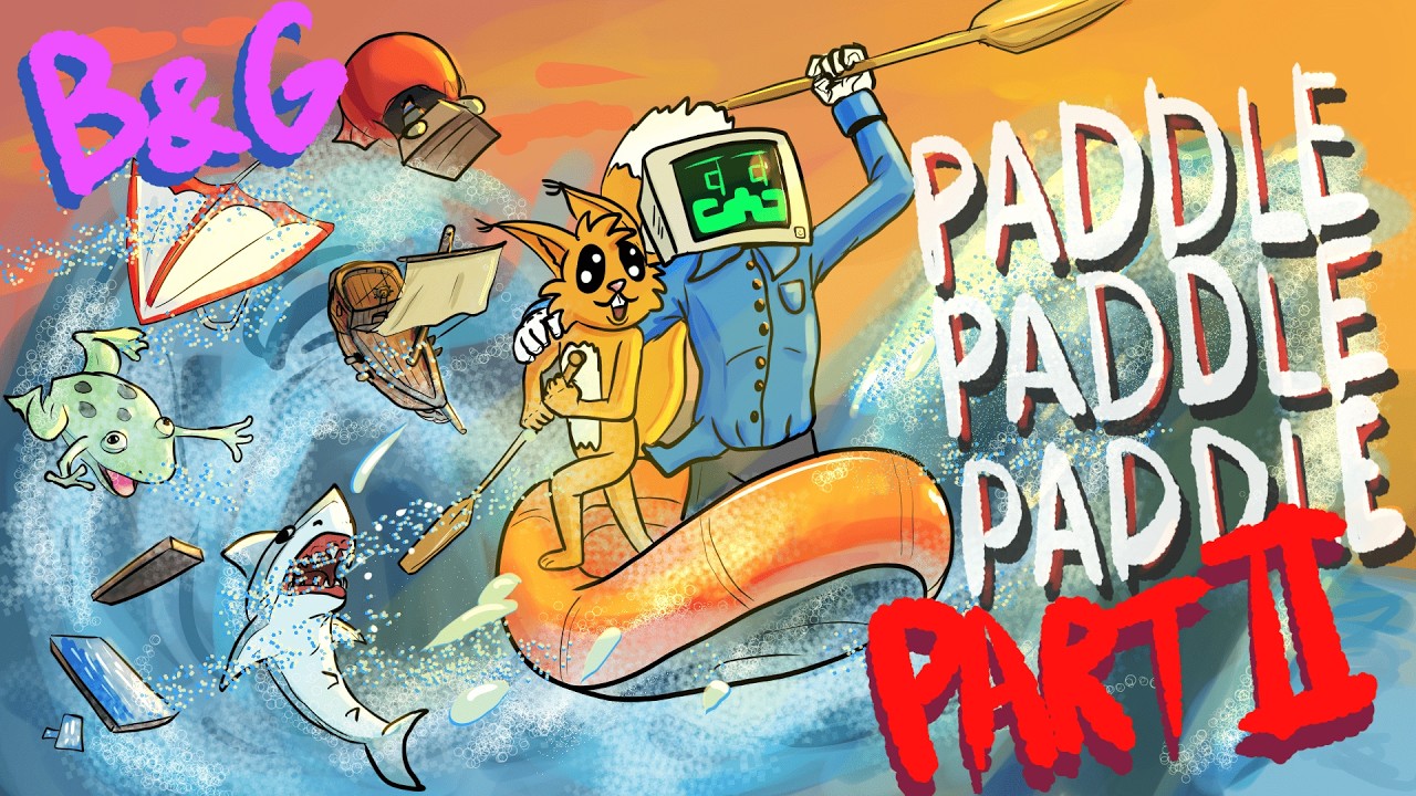 Это DLC ЛУЧШЕ Основной Игры || Paddle Paddle Paddle DLC Монтаж Часть 2