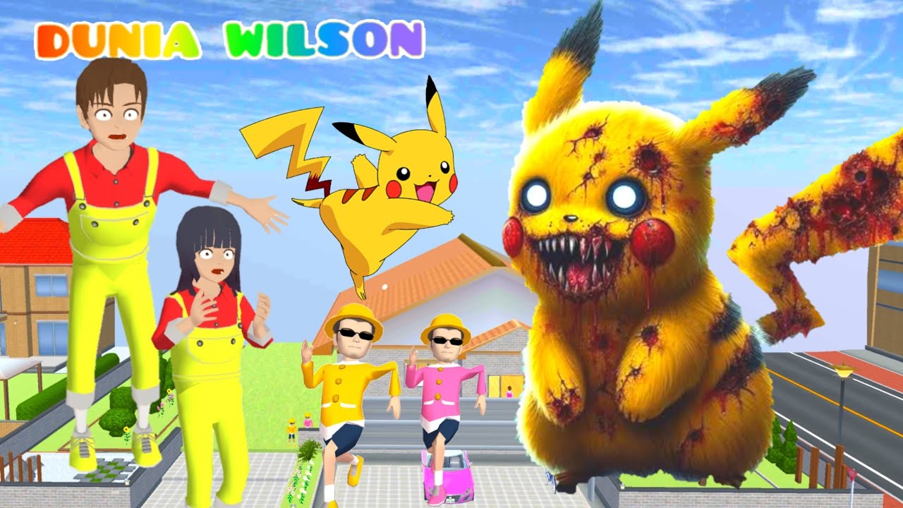 Yuta Mio Melarikan Diri Dari Penjara Pikachu Jahat