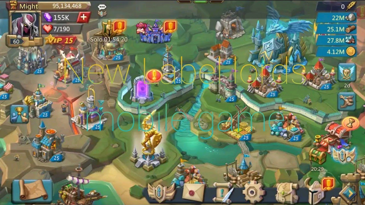 New Label Lords Mobile Tower Defence Gameplay #gamesumarwal