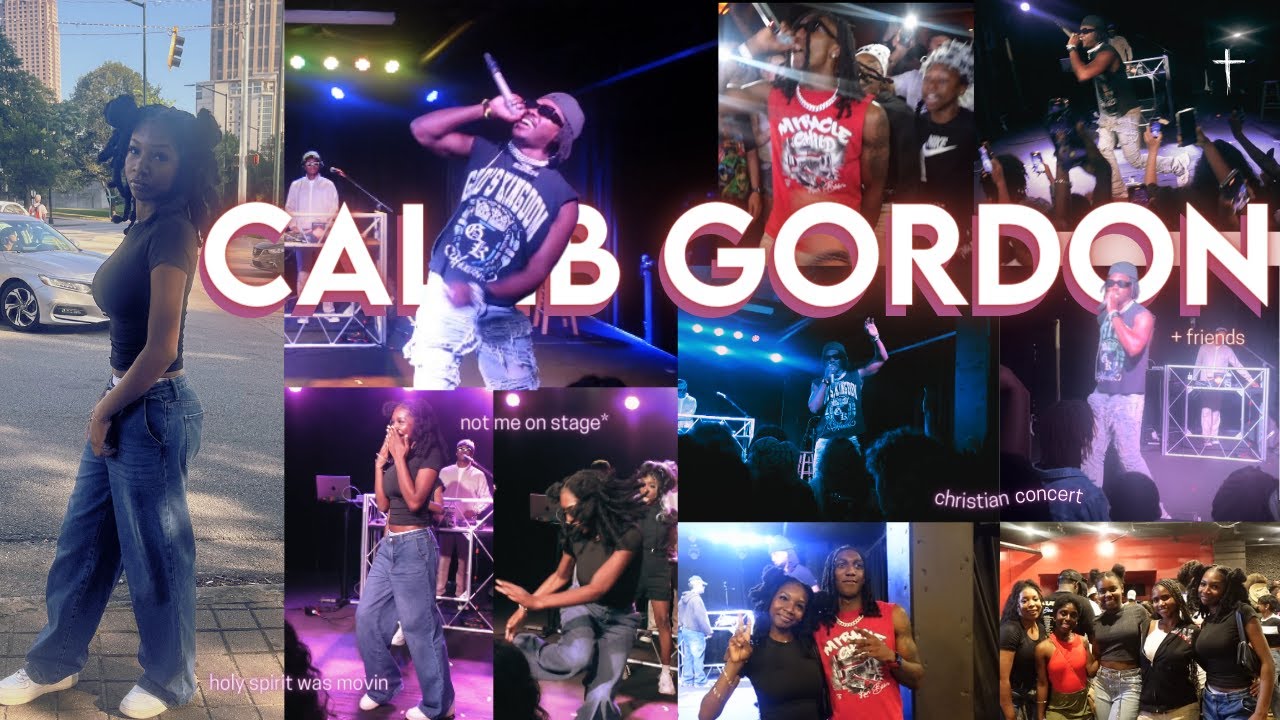 Caleb Gordon ATL Concert 2024 *I GOT ON STAGE* Kijan Boone, J. Monty, Melodic b, CèJae.  etc.
