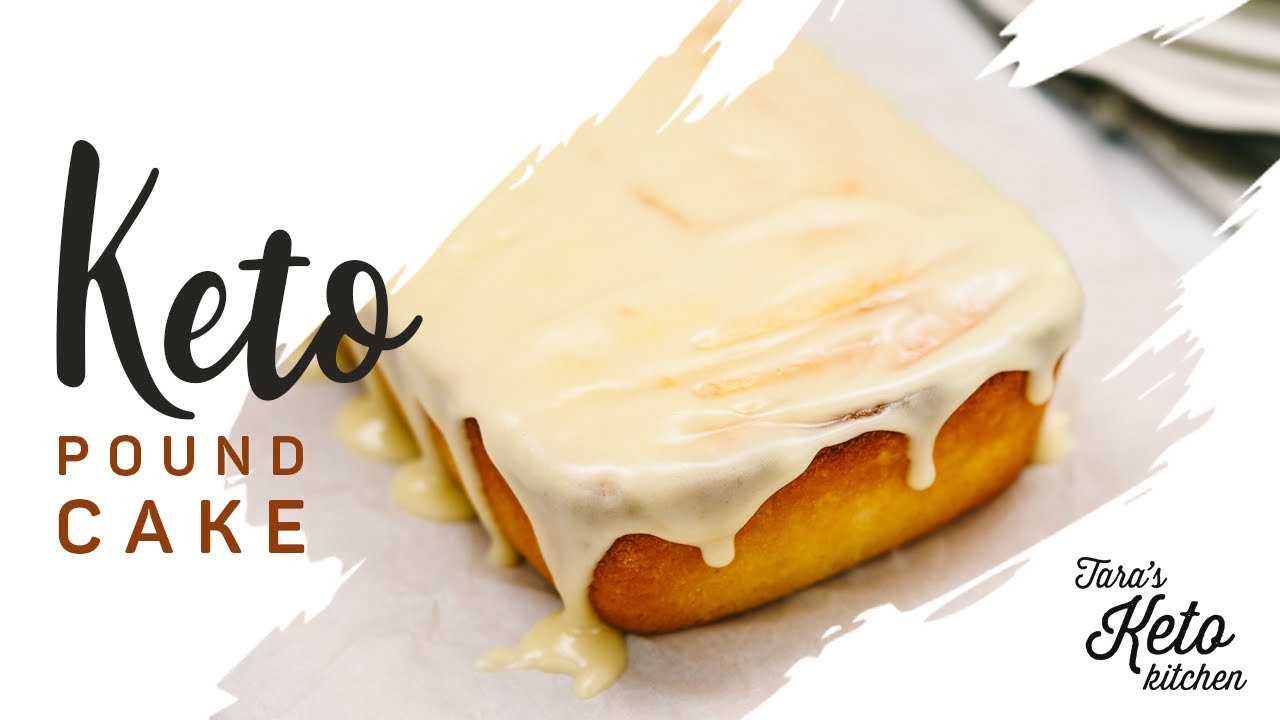 Glazed Keto Pound Cake 👩&zwj;🍳| Gluten-Free, Grain-Free, Nut-Free (Printable) Keto Dessert Recipe