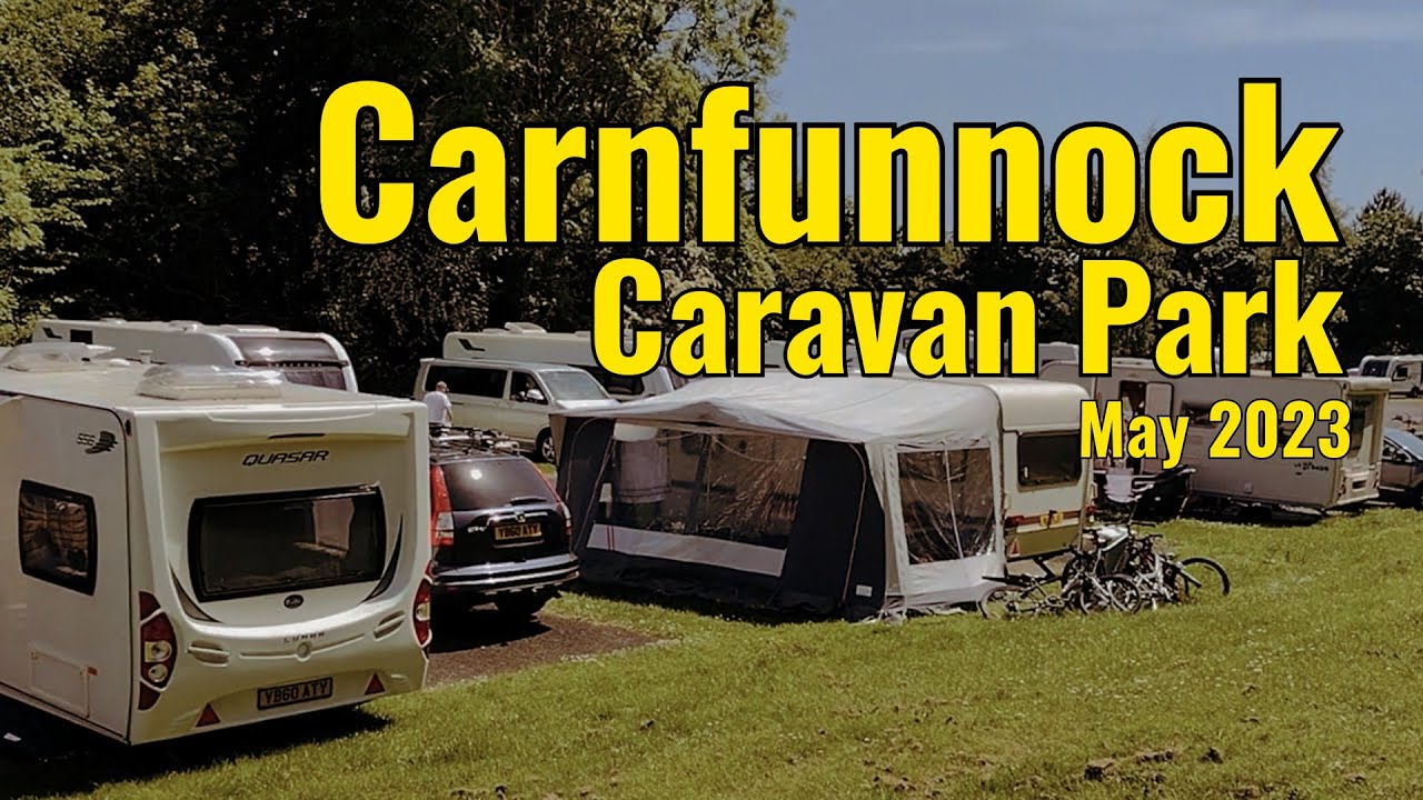 Lana & Isla hit Carnfunnock Caravan Park, Northern Ireland | #caravanlife #caravanning 
