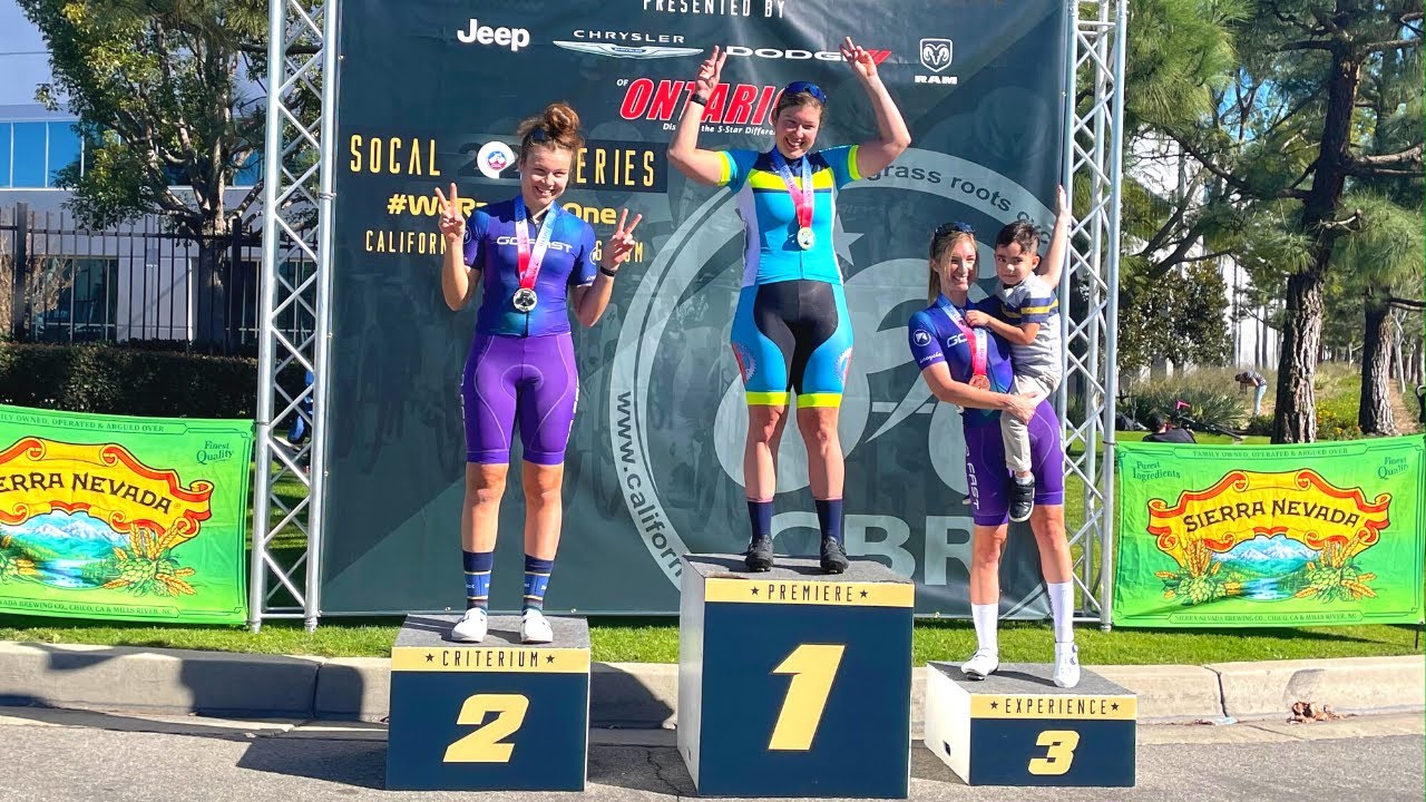 CBR #1 Season Opener 2022 Women's 4/5 & Masters Race Raw Footage with Crash