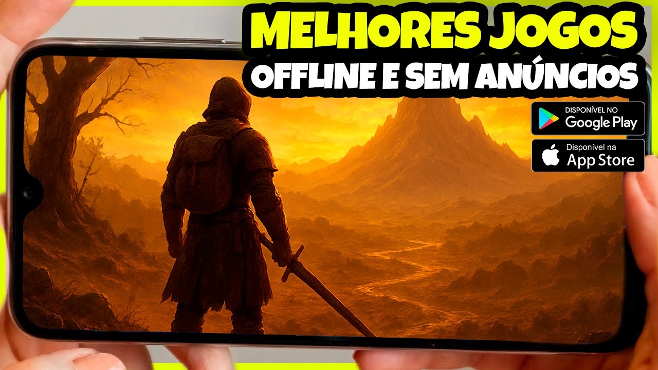 17 MELHORES JOGOS OFFLINE E SEM ANUNCIO PARA CELULAR
