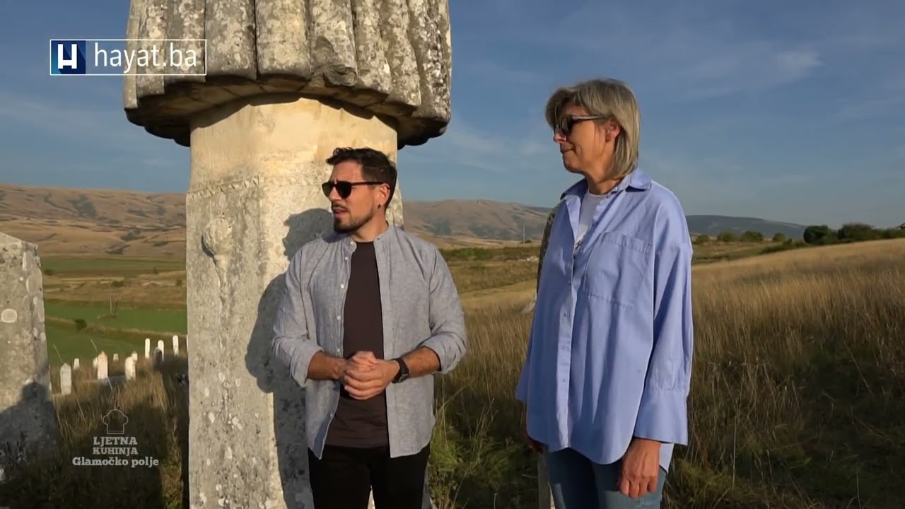 ALMASA I MIRAN U GLAMOČKOM POLJU PORED NAJVEĆEG NIŠANA