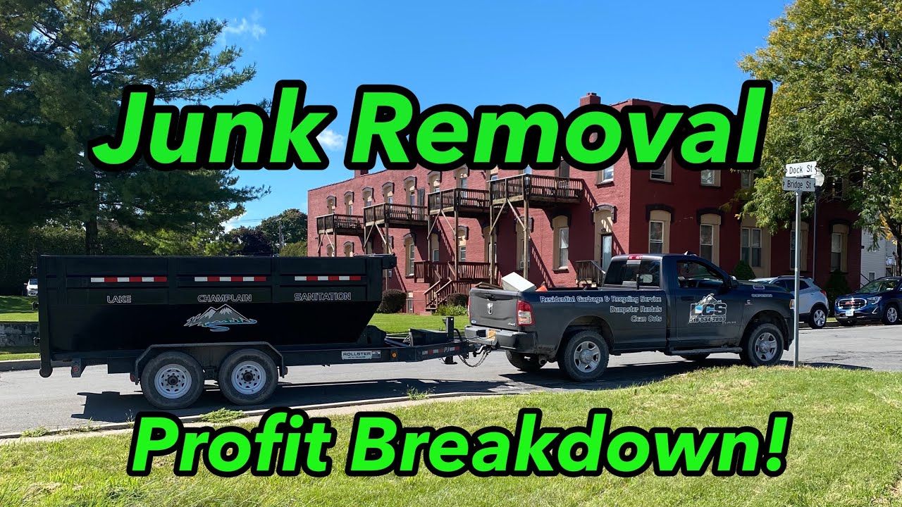 JUNK REMOVAL Business | Profit Breakdown