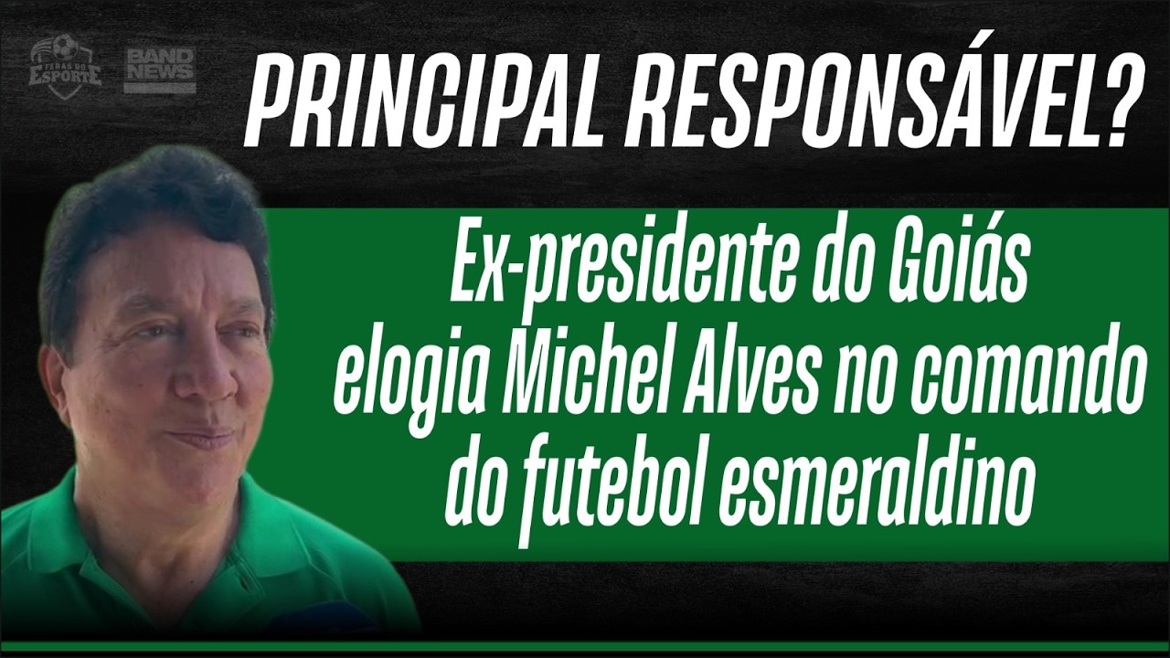 Ex-presidente do Goiás, João Bosco Luz reconhece evolução na gestão do clube, e elogia Michel Alves
