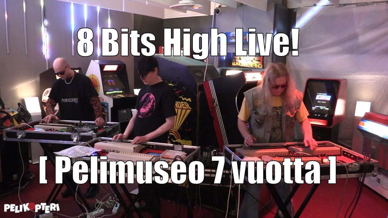 8 Bits High Live – Музыка Commodore 64 в Финском музее игр – Музей игр 7 лет