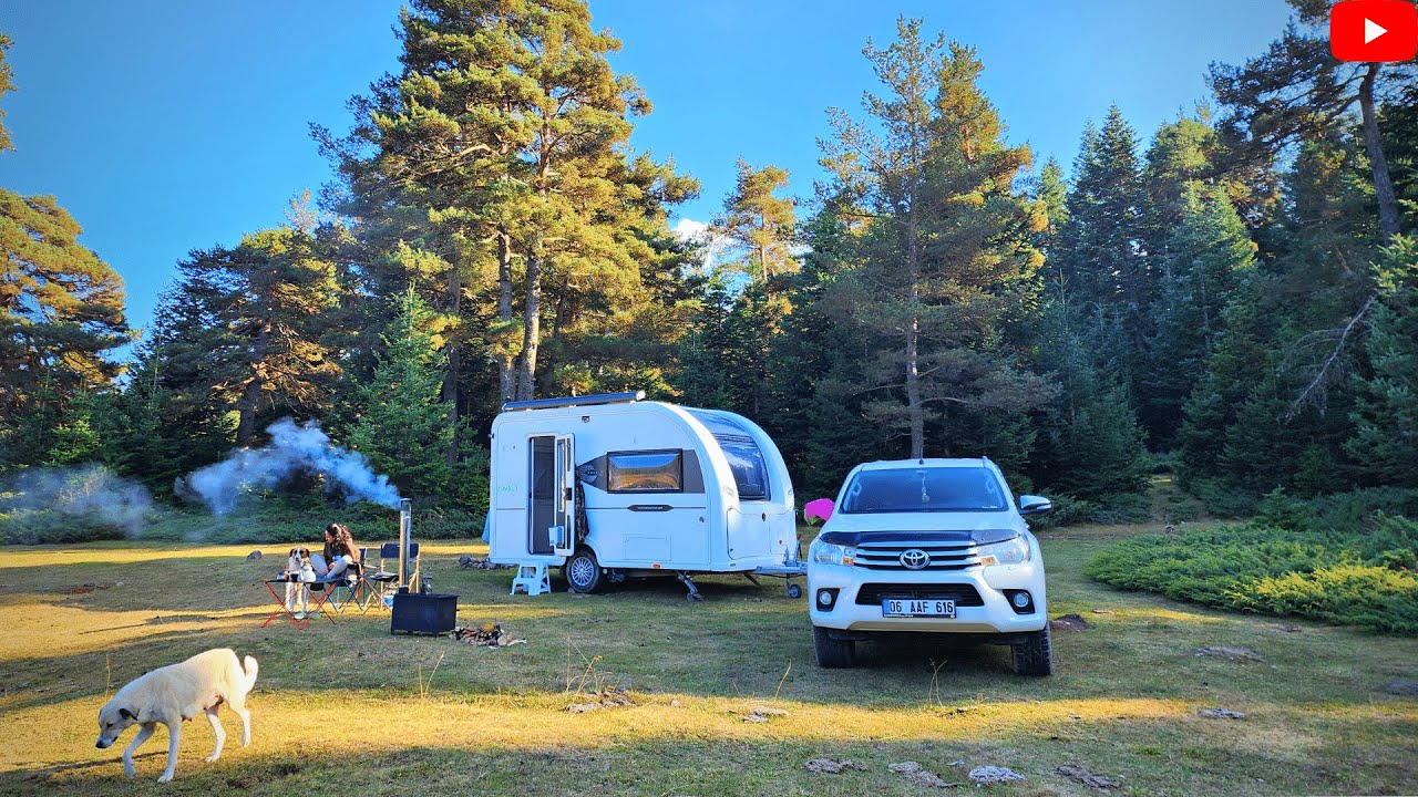 ALADAĞLAR'DA KARAVAN KAMPI | -8 °C | 1580 METRE