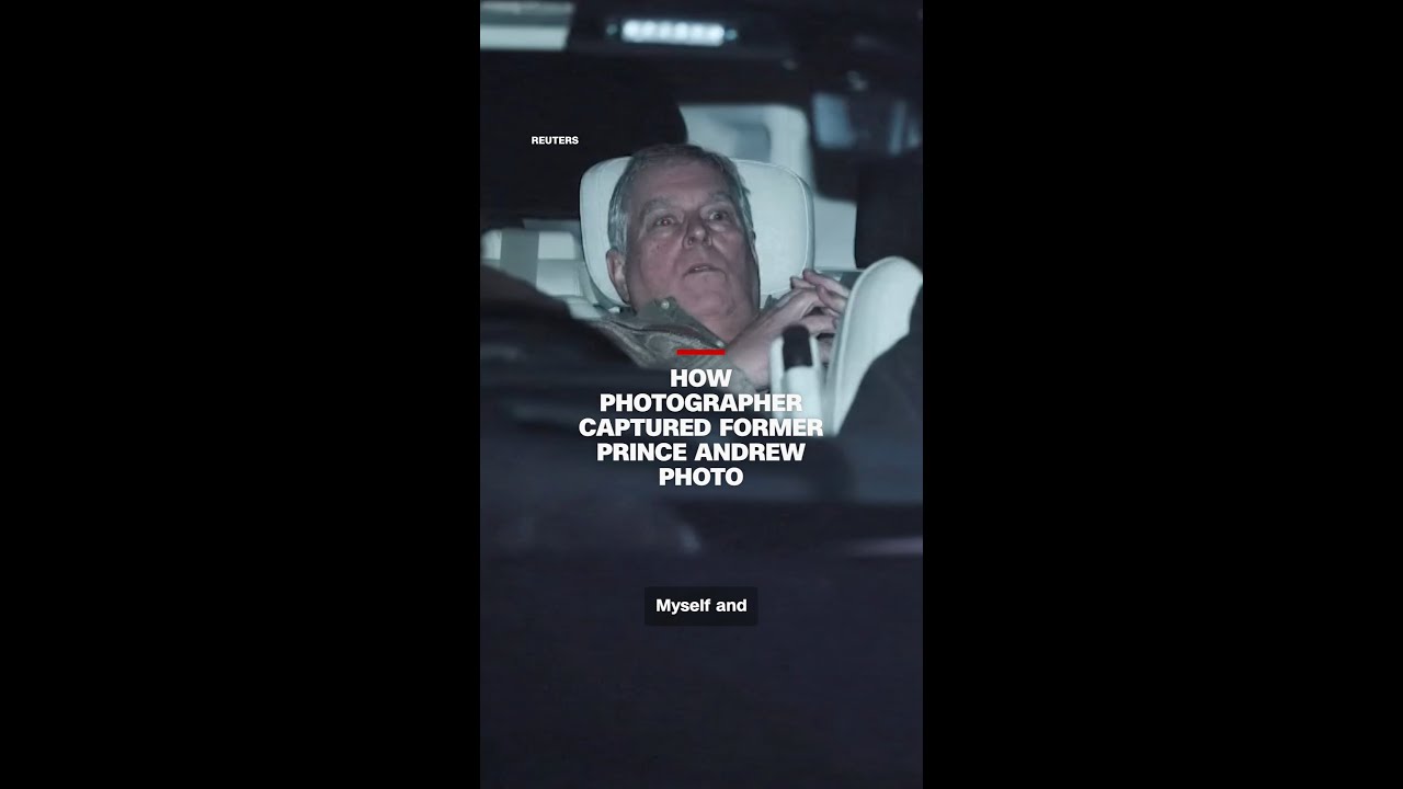 How photographer captured former Prince Andrew photo