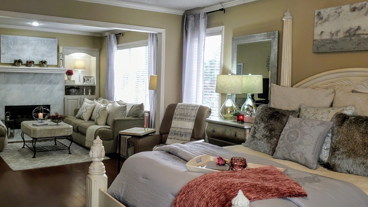 2020 SPRING MASTER BEDROOM TOUR PLUS GOODWILL BEFORE & AFTER/ FLORAL DIY/CLEANING TIPS