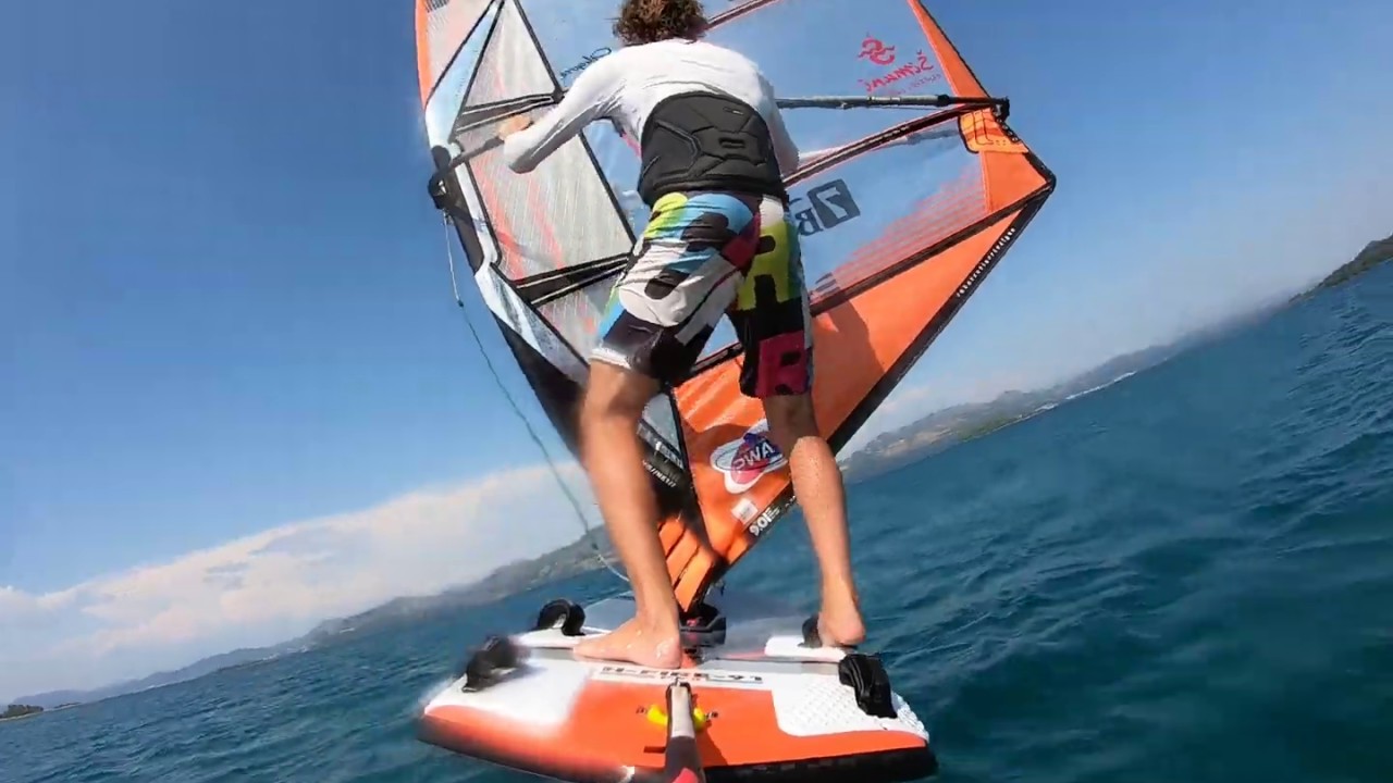 How to foil jibe, windfoil