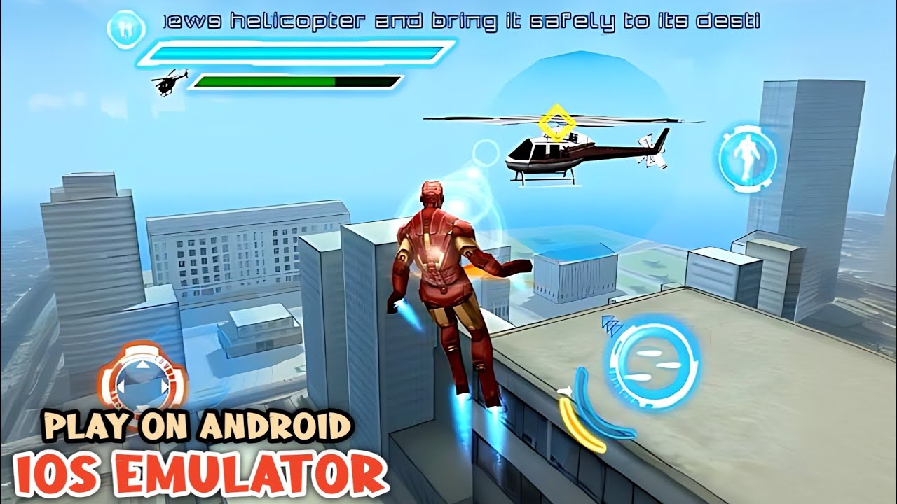 Iron Man 2 IOS Games Gameplay on Android - touchHLE IOS Emulator