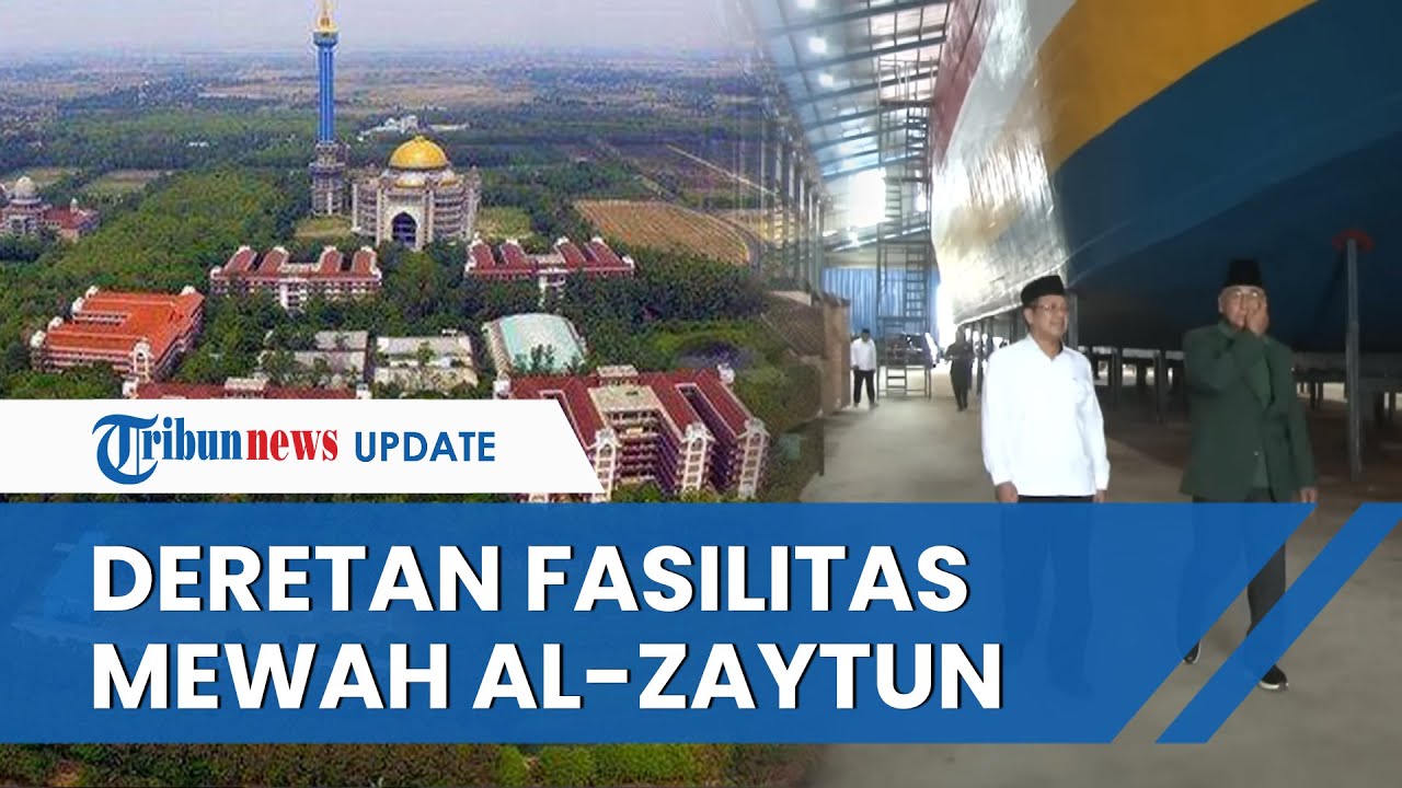 Deretan Fasilitas Mewah Ponpes Al-Zaytun: Masjid, Danau, Kebun Super Luas, Hingga Galangan Kapal