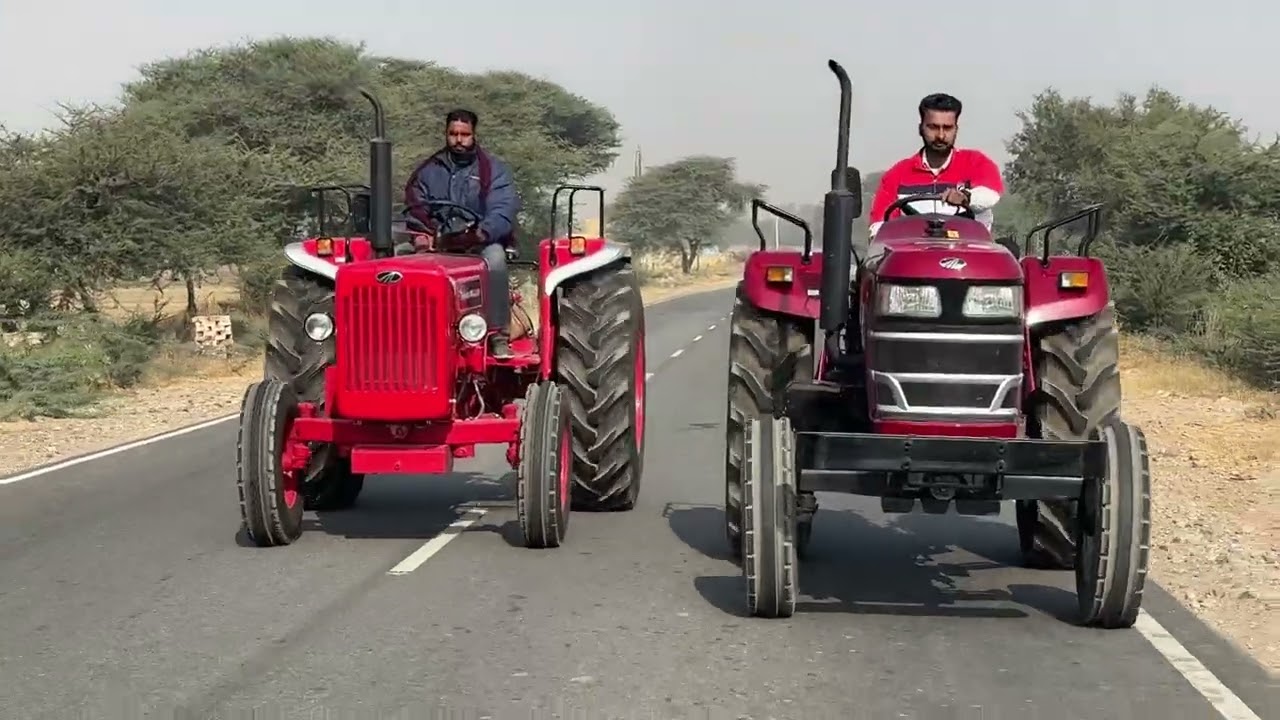 Top Speed Testing Mahindra Yuvo Tech 585 DI and Mahindra 585 DI XP Plus 16.9-28 Tyre Full video 