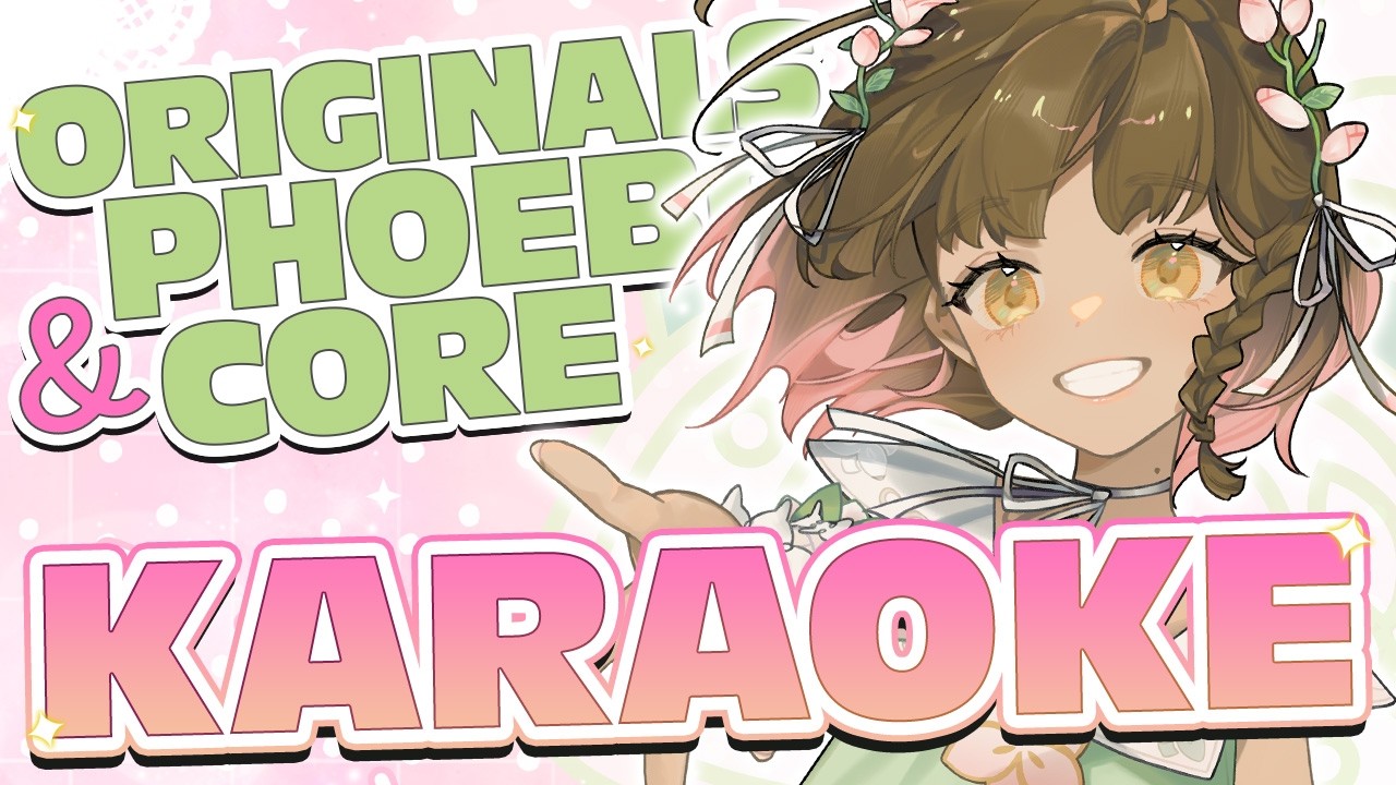 【Karaoke】SINGING WITH YOU! Originals & Phoebecore Karaoke! 🐝🌸【Phoebe Chan | フィービー・チャン】#densetsuexe