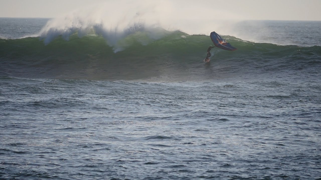 Wing Foil - Big Wave session in Brittany
