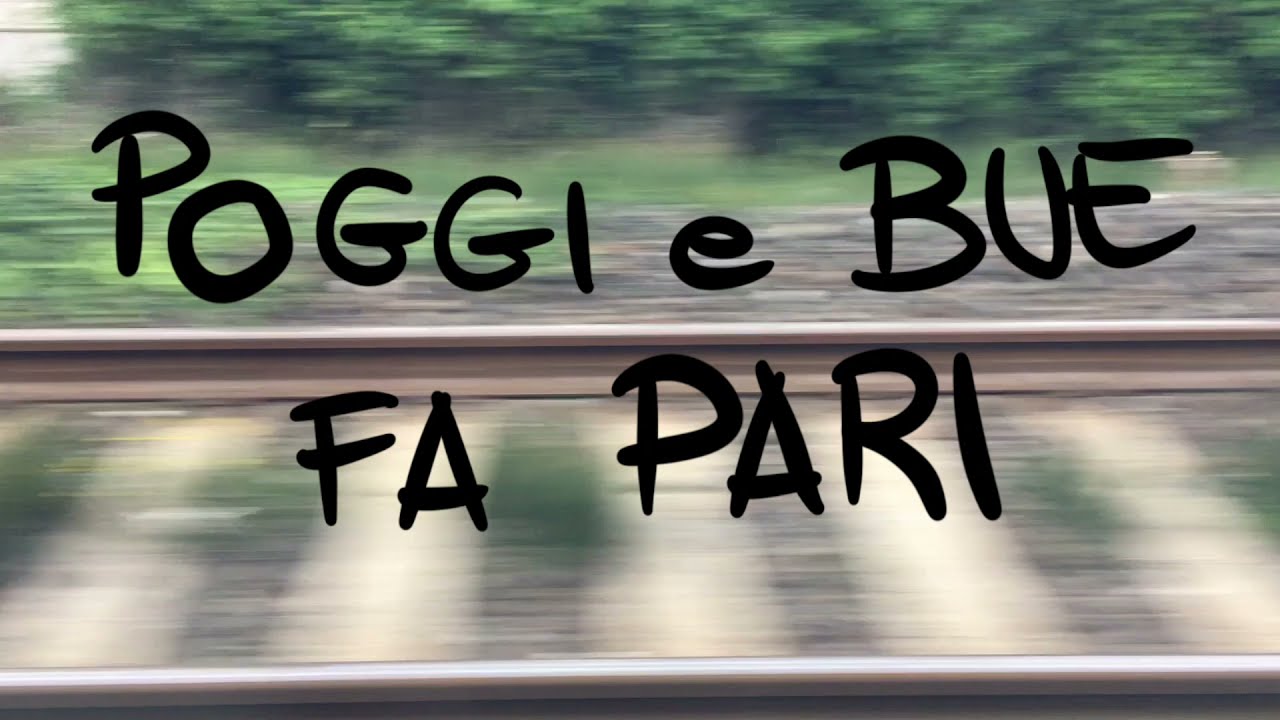 Poggi e bue fa pari