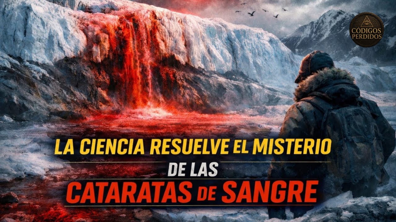¿Qué ocurre en el glaciar Taylor? El misterio del río rojo