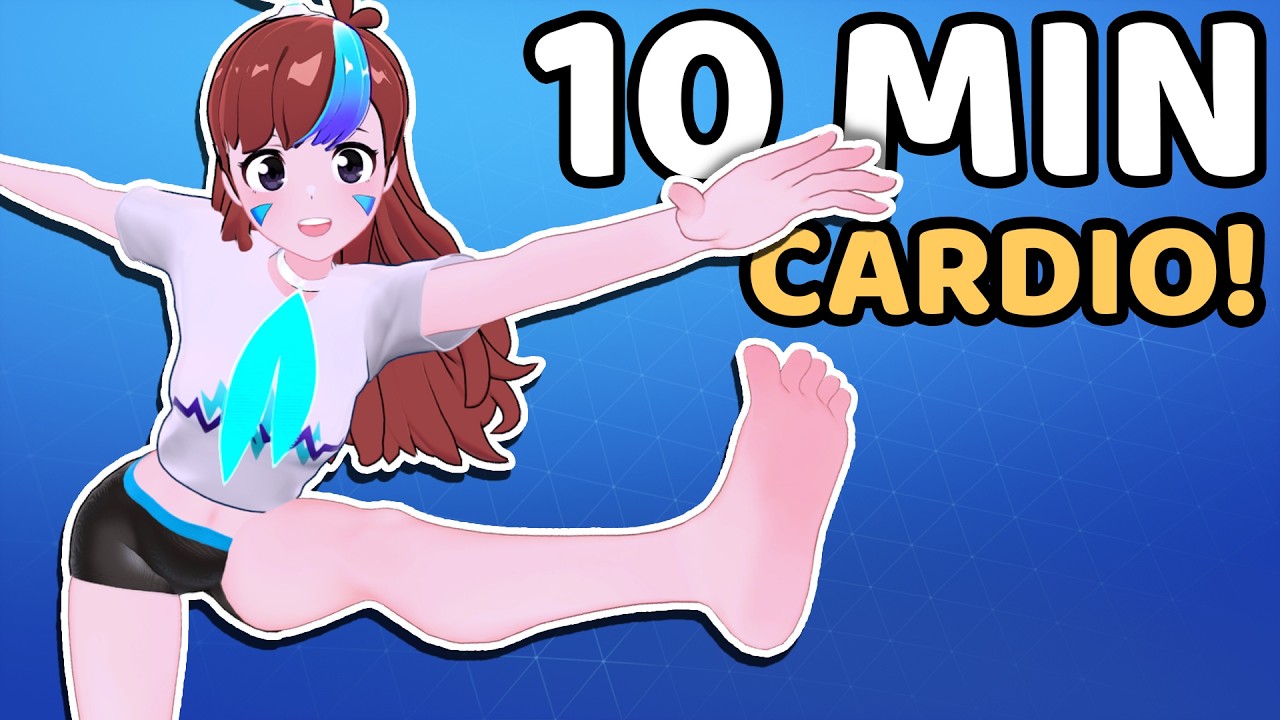 15-Minute WORKOUT VTuber (Follow Along)