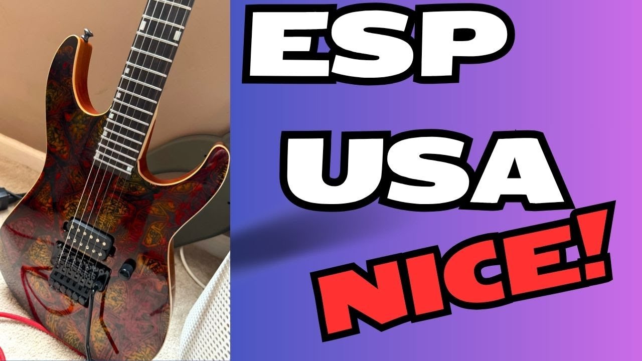 ESP Guitars - ESP LTD vs ESP USA - ESP USA M1 Hellfire Guitar Review