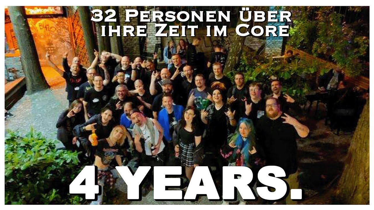 4 JAHRE: 32 Personen &uuml;ber ihre Zeit im Core...🖤 | ifas_core