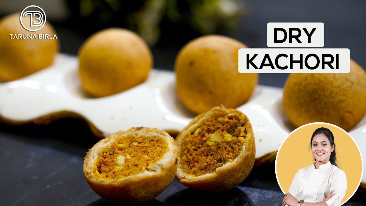 Dry Kachori |ड्राई कचोरी | Dry Masala Kachori Recipe| Storable Dry Snacks Recipe | Chef Taruna Birla