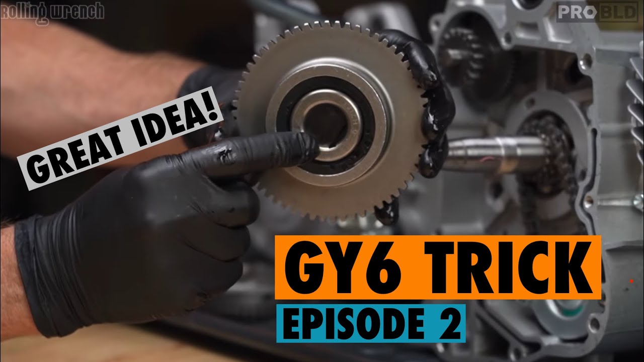 GY6 Performance Starter Clutch / High Volume Oil Pump Install