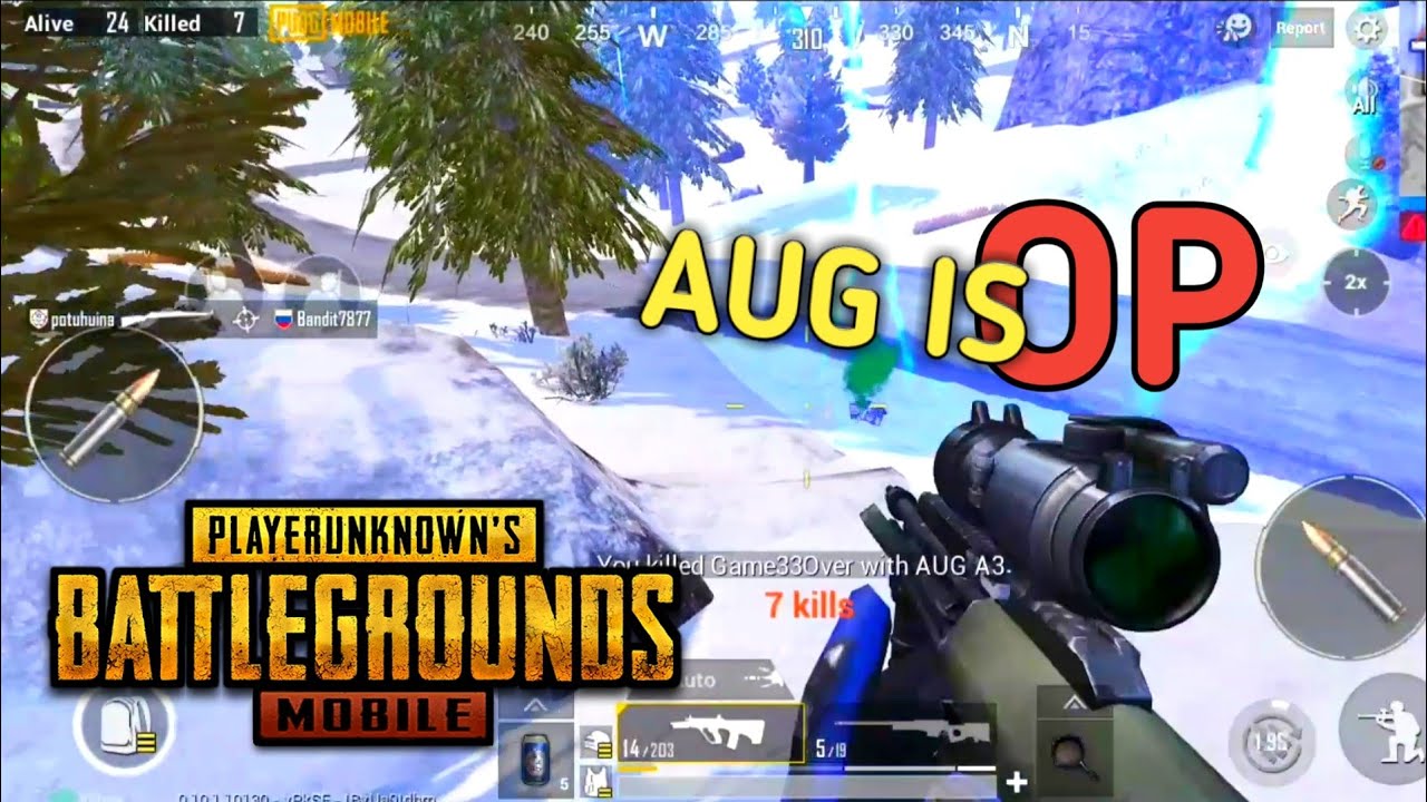 PUBG MOBILE - AUG IS OP - Vikendi | PlayerUnknown's Battlegrounds Mobile (Gameplay)