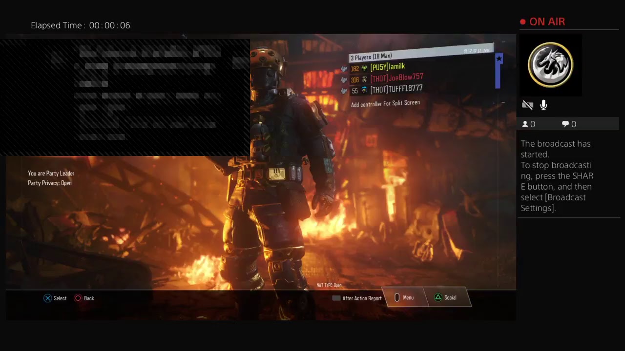 lamilk's Live PS4 Broadcast