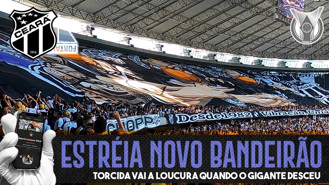 ESTRÉIA DO NOVO BANDEIRÃO DA CEARAMOR - BASTIDORES CLÁSSICO REI