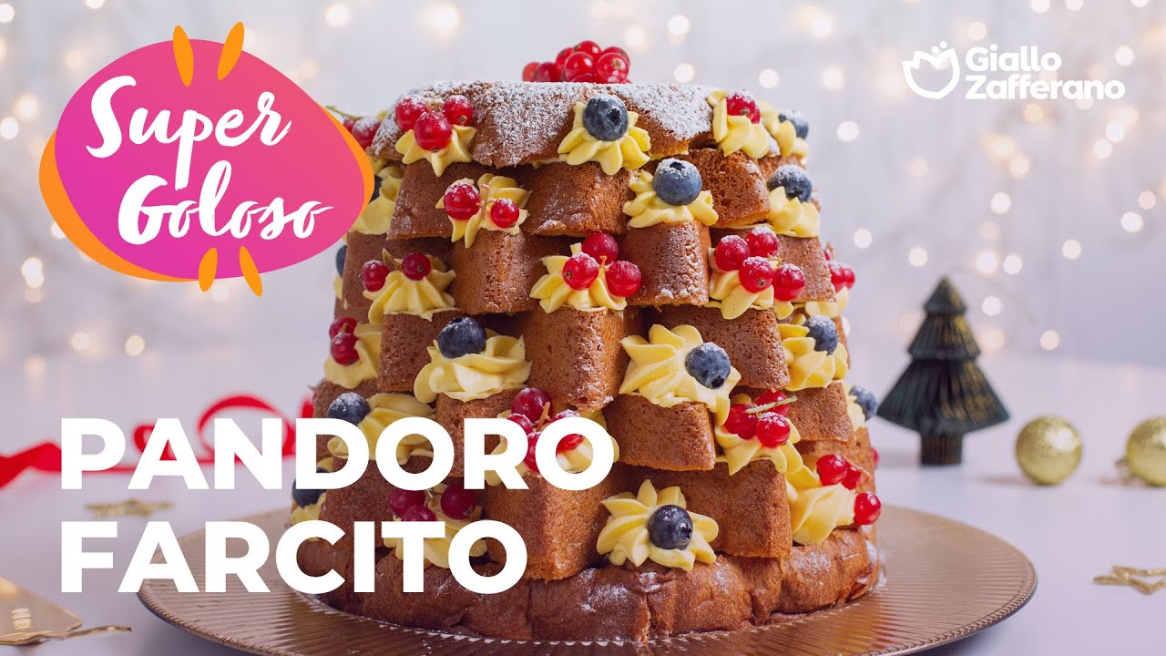 PANDORO FARCITO - GOLOSO e SCENOGRAFICO 😍🎄🎅