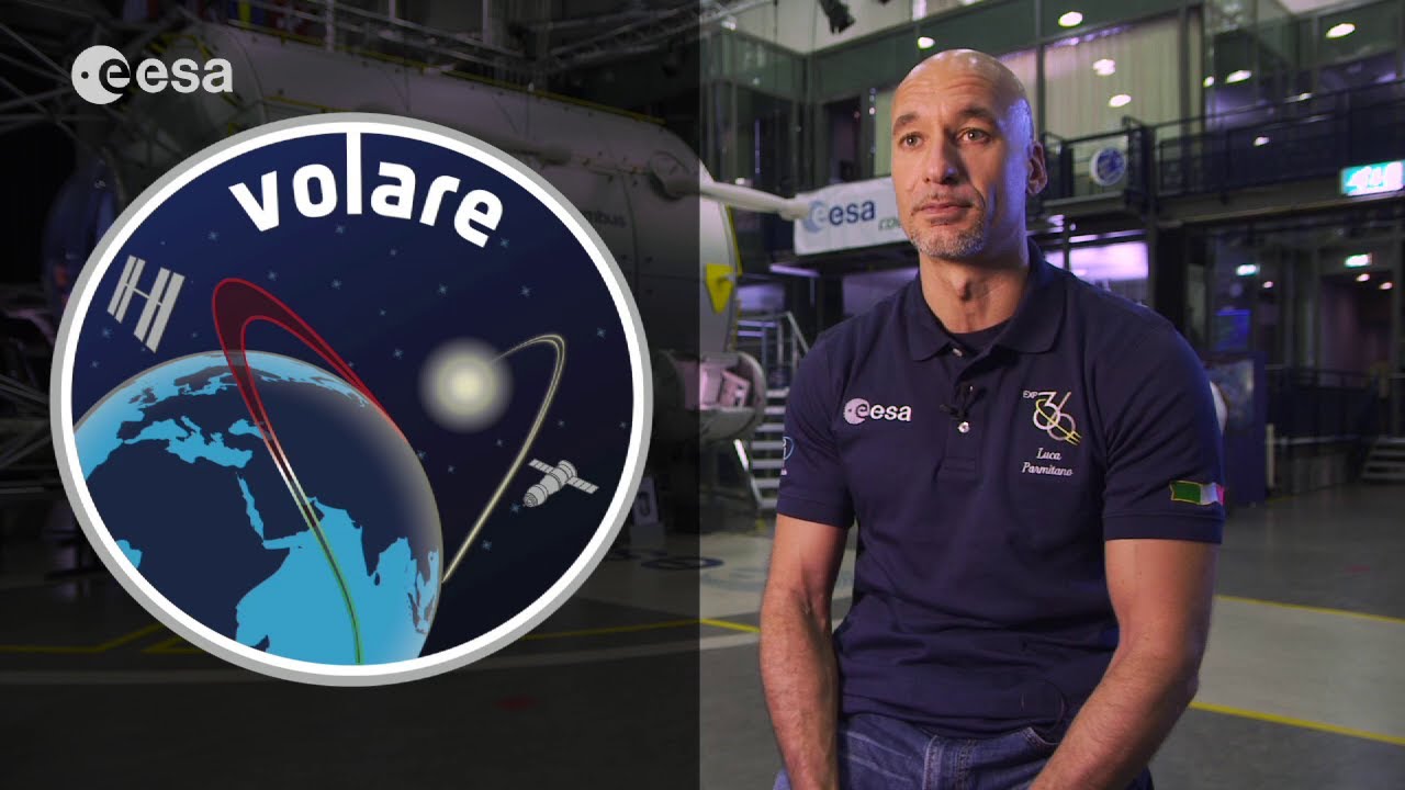 Volare mission name logo