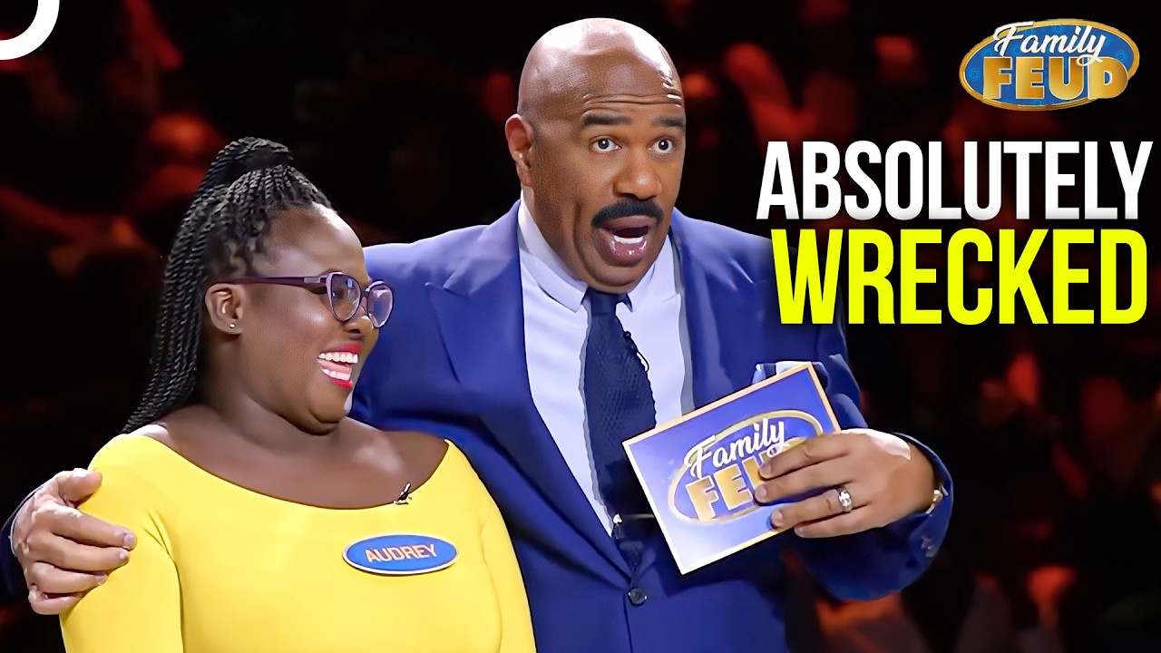 Unintentional Comedy DESTROYING Steve Harvey | Fast Money | Family Feud Compilations