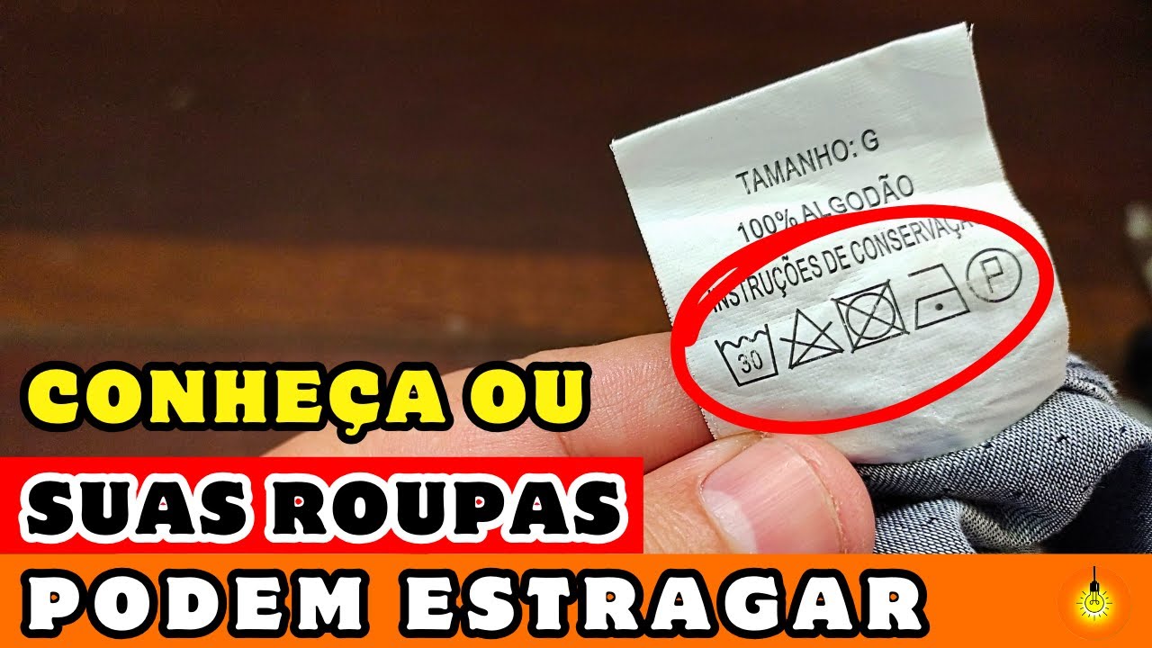 Conheça  os Principais Símbolos Das Etiquetas De Suas Roupas e Evite o Pior