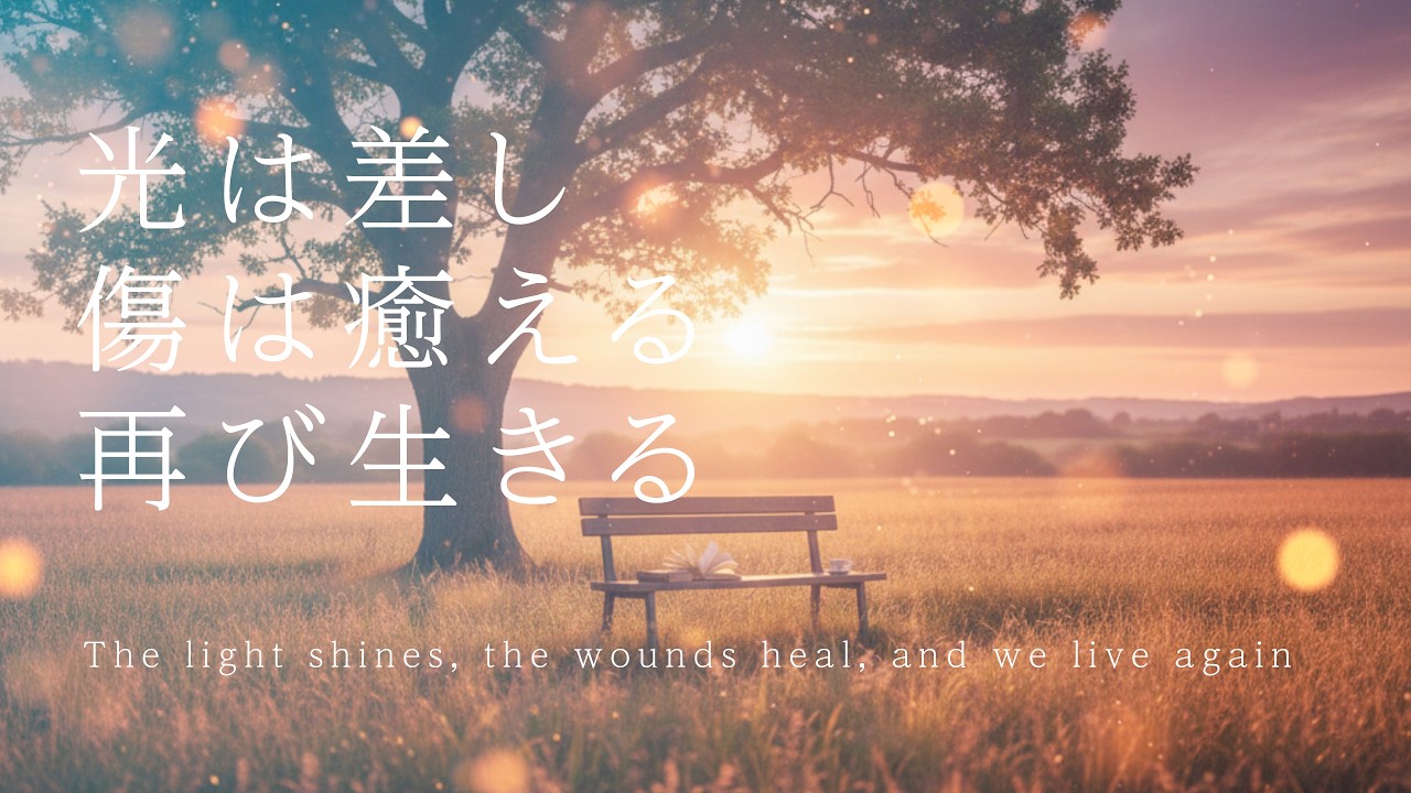 【Post-Rock】「光は差し 傷は癒える 再び生きる」The light shines, the wounds heal, and we live again／作業・勇気・ポストロック／4K