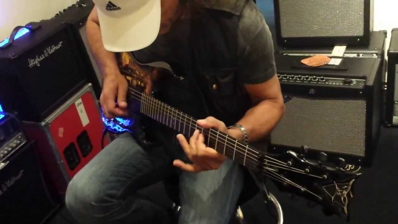 The Scorpions' Matthias Jabs at MJ Guitars