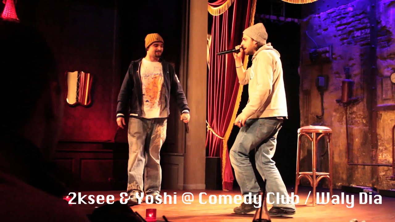 Yoshi & 2Ksee  / Impro freestyle pour Waly Dia / Au Comedy Club