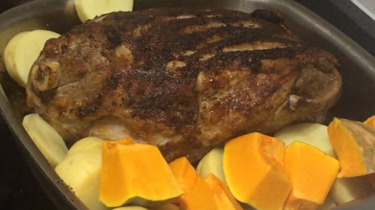 Spicy Roasted leg of  lamb|The best roasted lamb|Juicy & Delicious