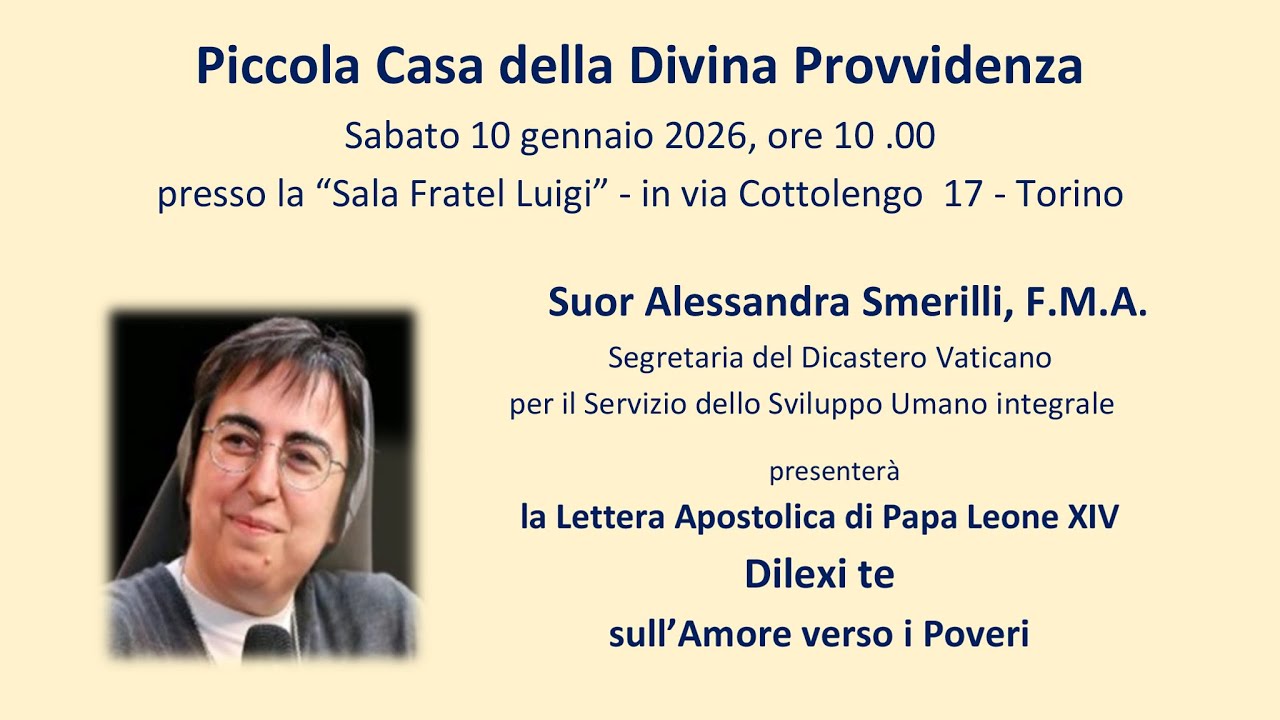 Incontro con Sr. Alessandra Smerilli - Esortazione Apostolica di Papa Leone XIV 