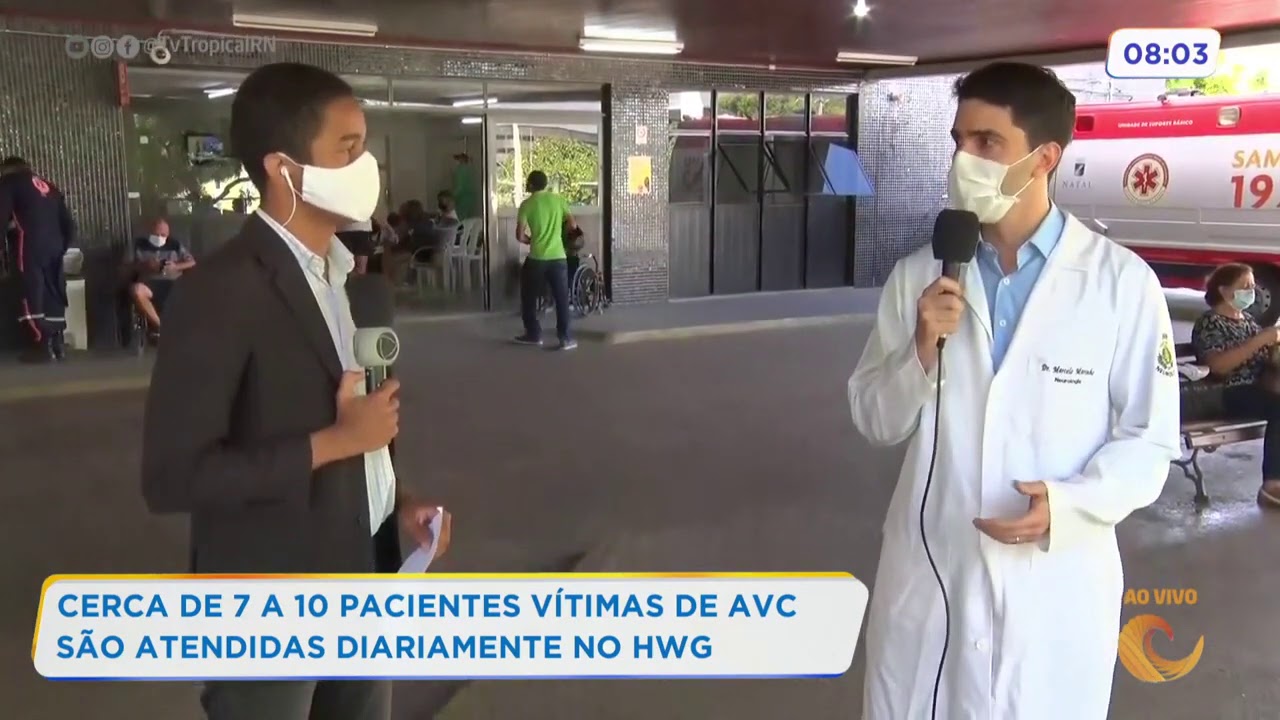 Neurologista, Marcelo Marinho, alerta sobre os perigos do Acidente Vascular Cerebral (AVC)