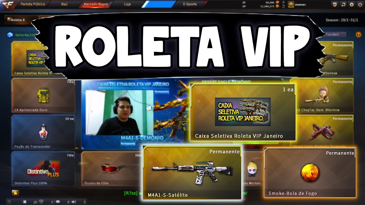 ROLETA VIP | Desert Eagle-Demônio | CROSSFIRE