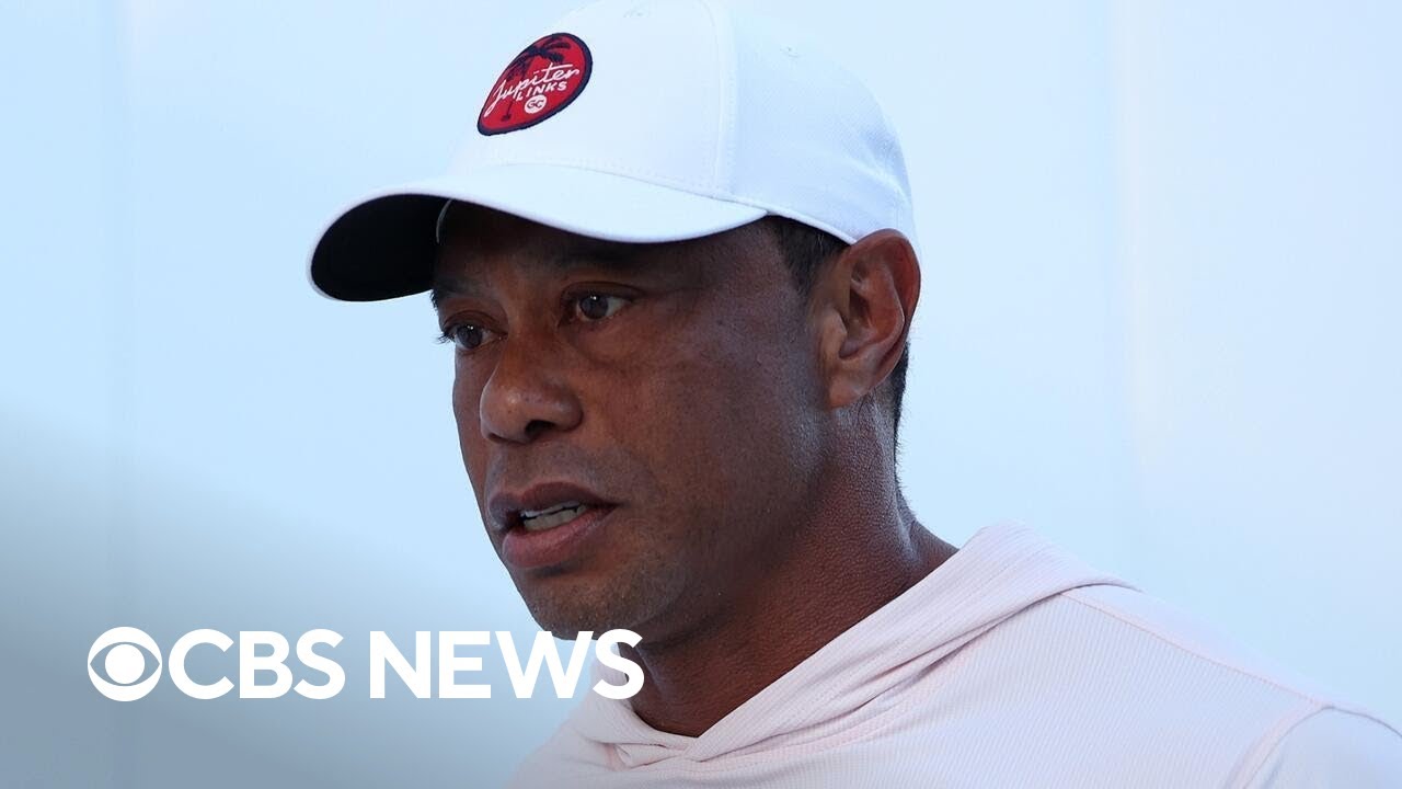 Tiger Woods charged with DUI after car crash in Florida, authorities say
