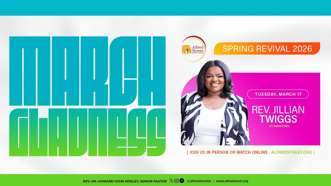 Alfred Street Baptist Church Live March Gladness 03-17-26