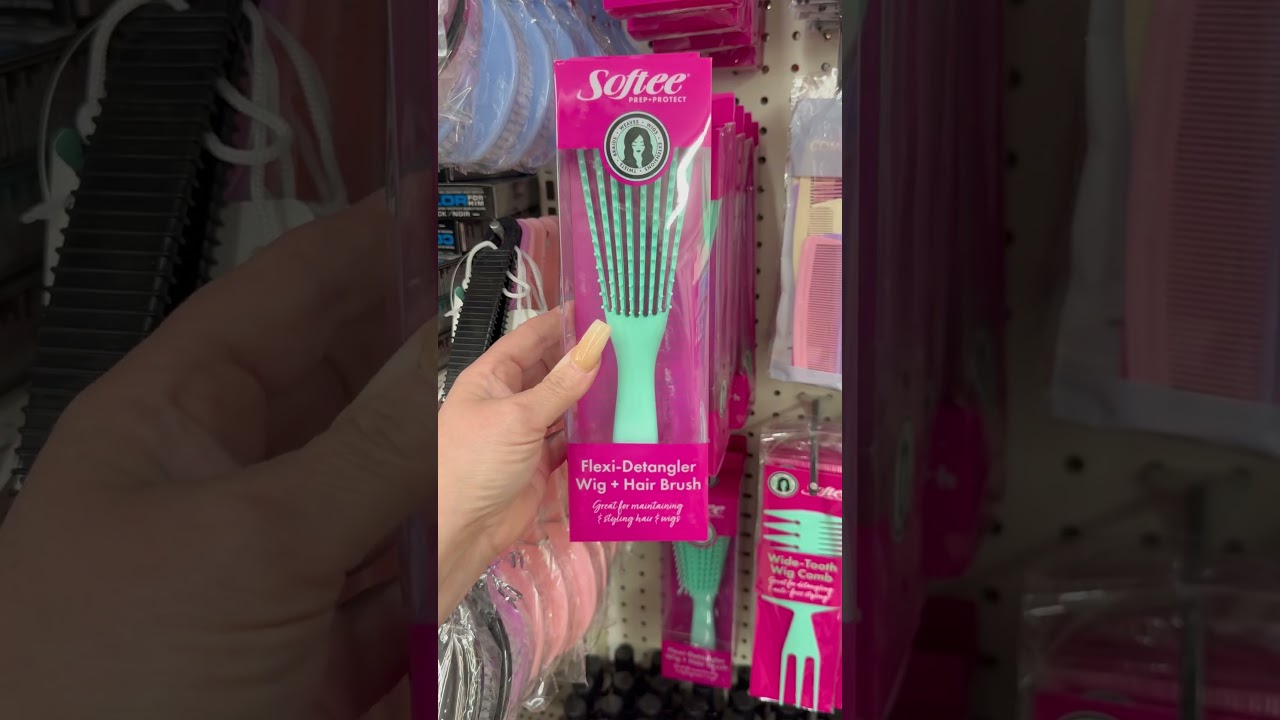 NEW SOFTEE BRUSH AND WIDE TOOTH COMB $1.25 