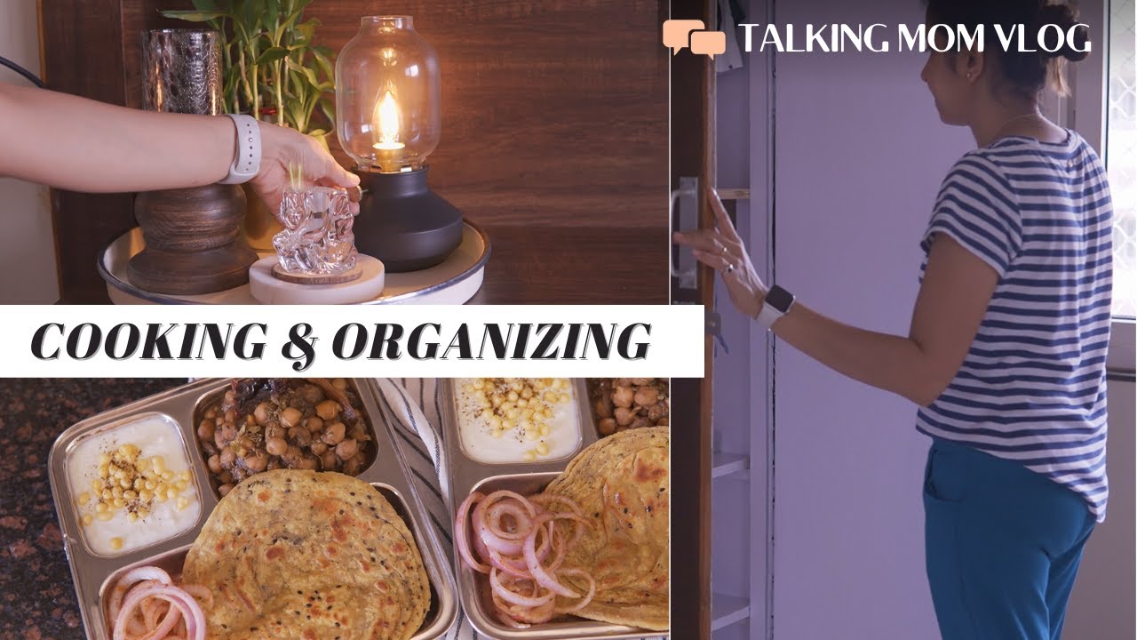 Organize & Cook with me | Day in Life of Indian Mom Homemaker | New Cast Iron Cookware | Daily Vlog