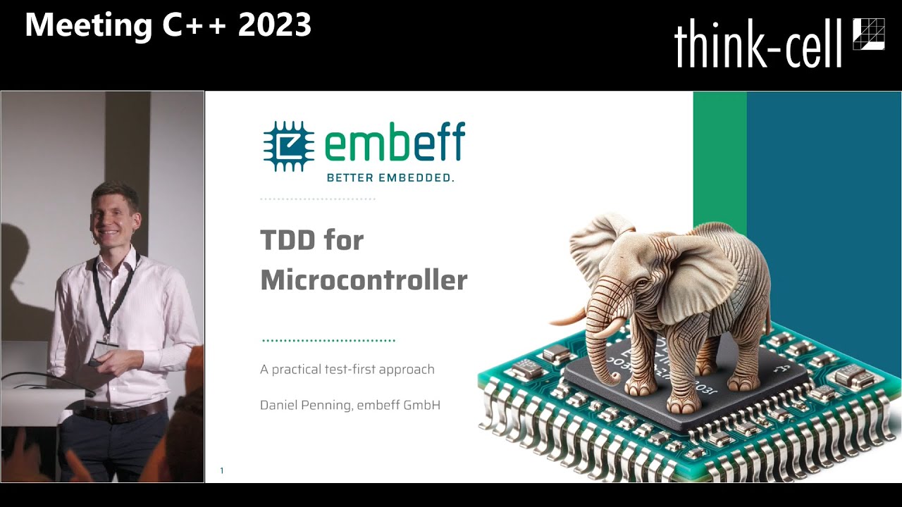 TDD for Microcontrollers - Daniel Penning - Meeting C++ 2023