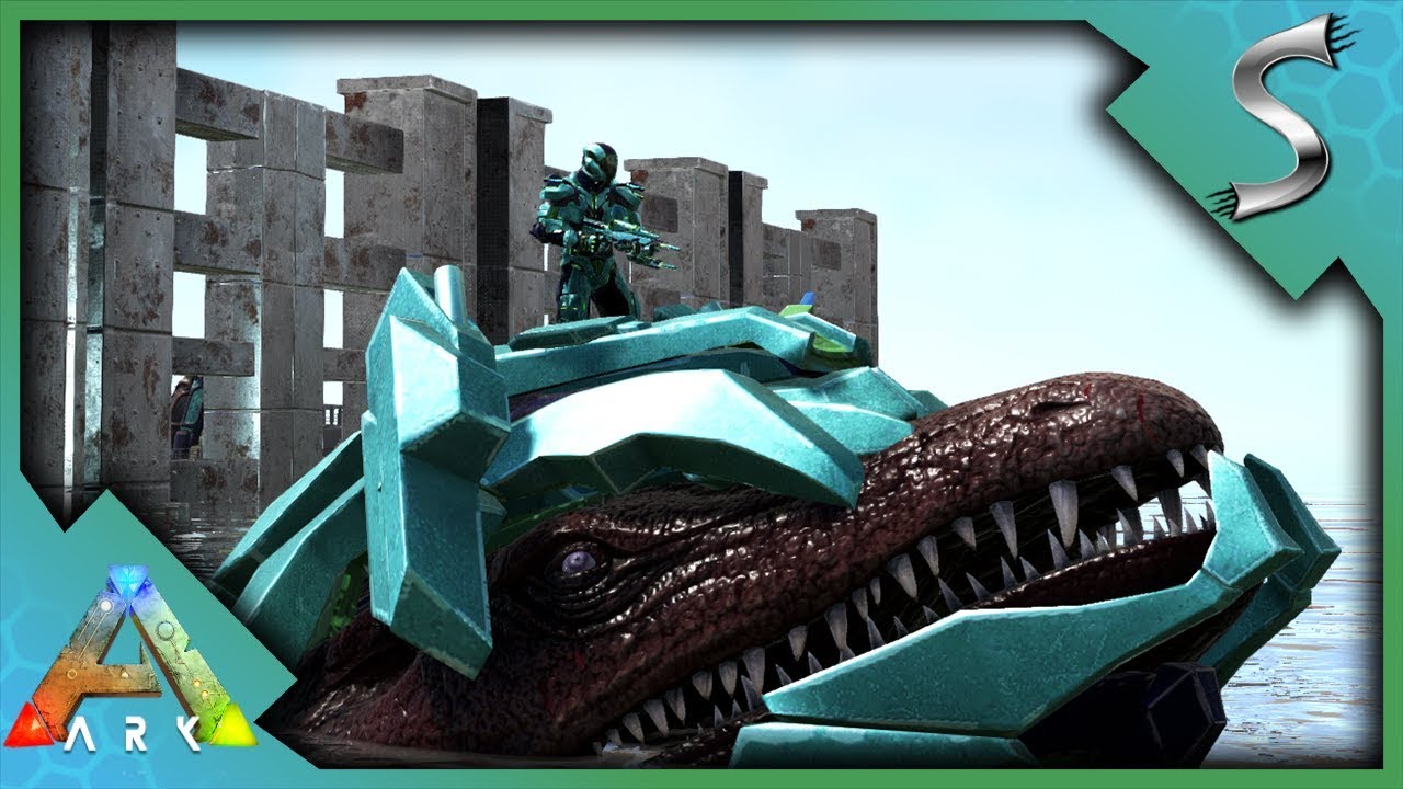 TEK MOSA ARMOR! HUNTING KRAKEN FOR BLACK PEARLS! - Ark: Survival Evolved [S3E93]